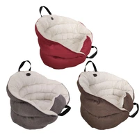 portable dog cat kennel bed warm pet basket kitten travel lounger cushion warm puppy cat sleeping bed blanket for small dogs