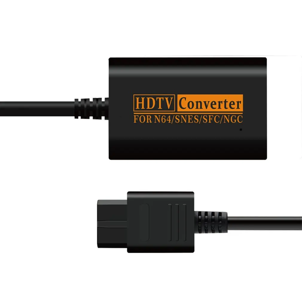 Совместимый с HDMI преобразователь Переключатель для N64 SNES NGC SFC в HDTV видео Scart