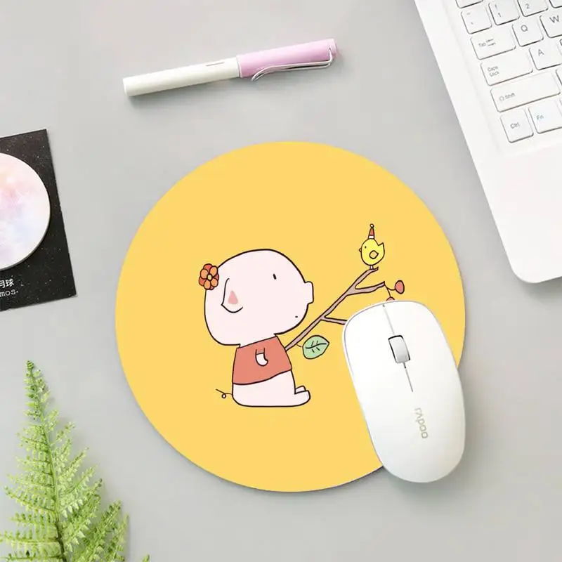 

Print Cute cartoon pig Mouse Pad Gaming MousePad Large Big Mouse Mat Desktop Mat Computer Mouse pad For Overwatch