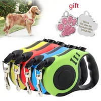 long strong pet leash for large dogs durable nylon retractable big dog walking leash leads automatic extending dog leash rope