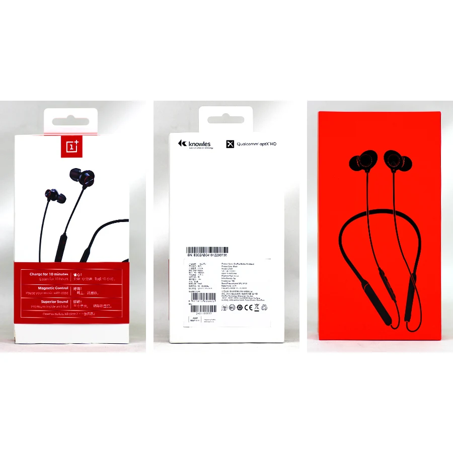 Оригинальные OnePlus Bullets 2 беспроводные наушники AptX Гибридный Магнитный контроль