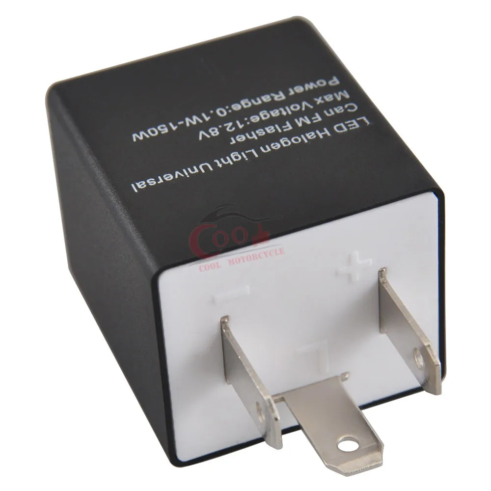 Универсальный 3 контактный регулируемый светодиодный поворотный сигнал 12