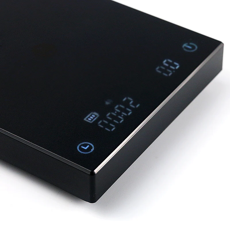 Черные базовые весы для кофе Timemore B22 умные цифровые электронные капельные с