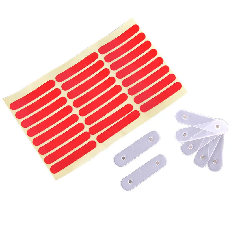 

New Nail Art With Magnet Acrylic Strip Display Board Japanese Display Strip (10pcs Nail Display Board/24 PCS Double-sided tape)