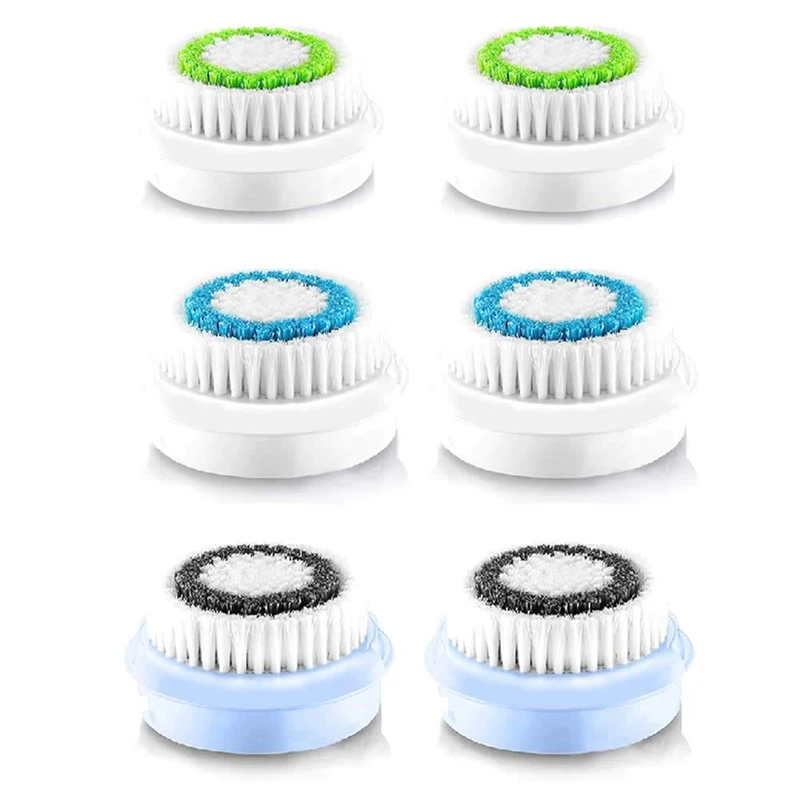 

AA99 -6 шт щетка для очистки лица замена головки, щетка для очистки лица головка