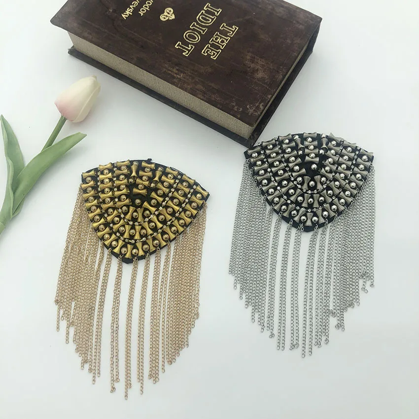 Сделай сам из сплава в виде металлического Ленточки штифт цепи зажимы стиле панк