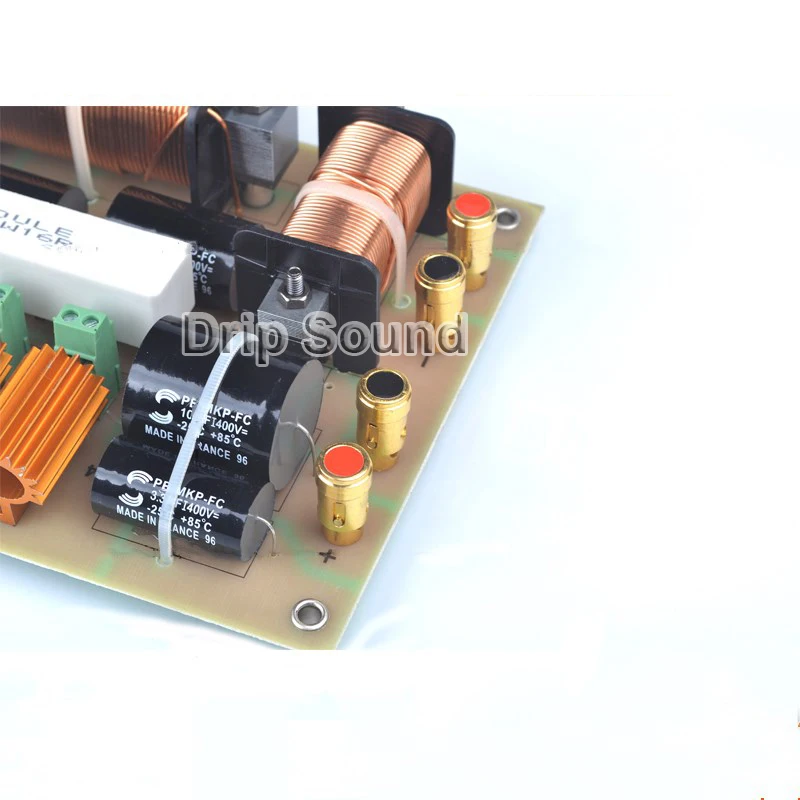 1500 Вт двойной бас 2 Way 3 блок Hi-Fi динамик делитель частоты высокий-низкий кроссовер
