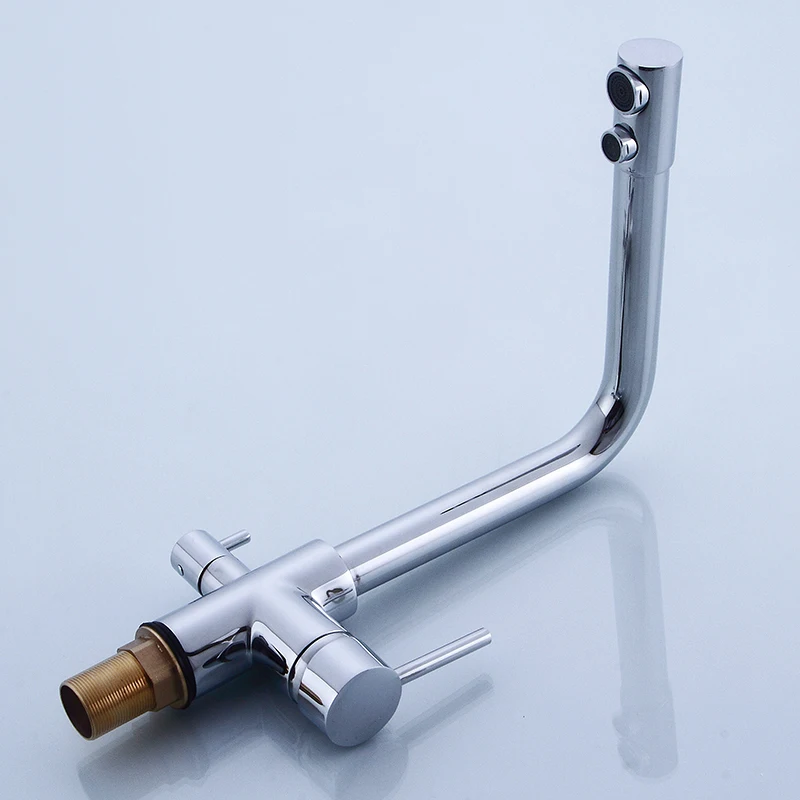 Латунный Смеситель для раковины с поворотом на 360 градусов кухонный кран
