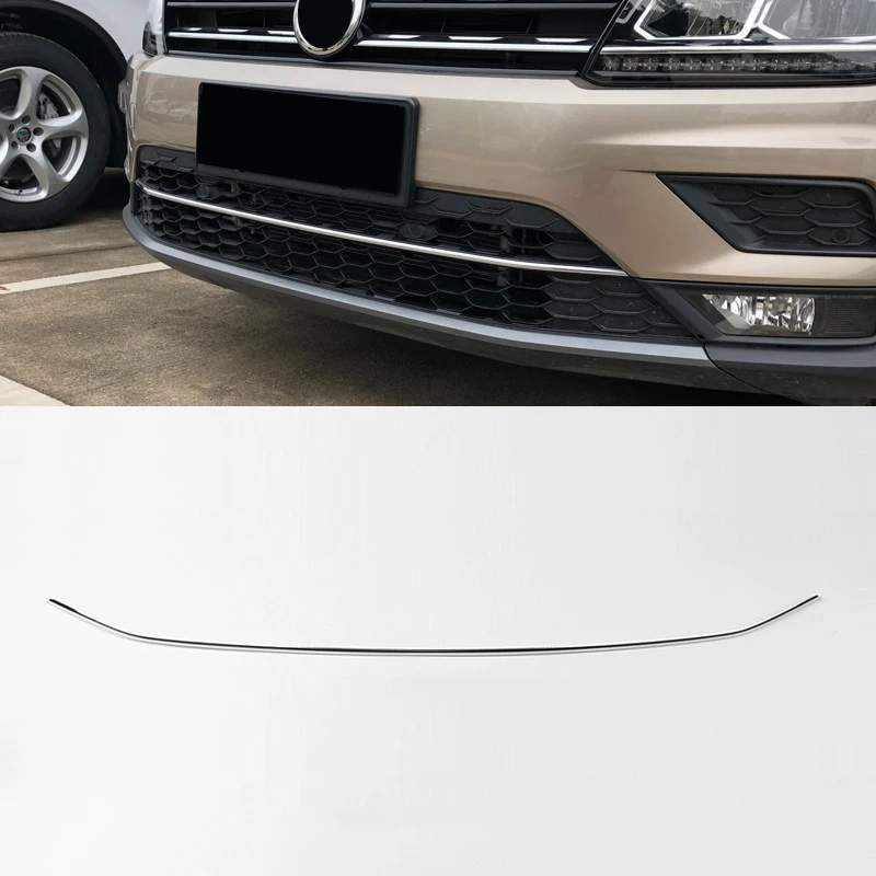 Для Фольксваген тигуан короткая колесная база 2017 2020 нержавеющая Передняя Нижняя