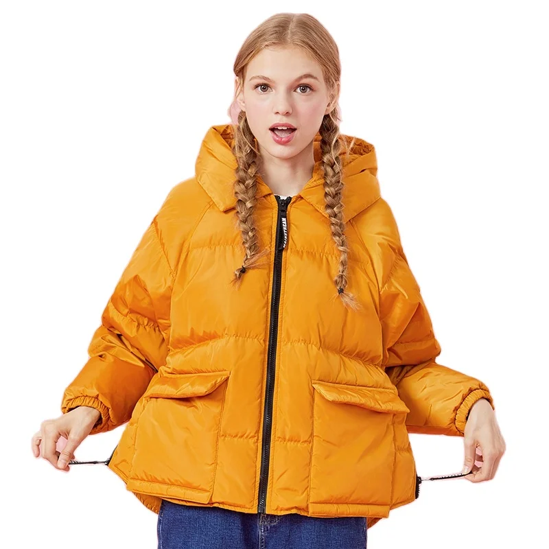 Куртка SEMIR женская утепленная с капюшоном короткая парка 5 цветов зима 2021 |