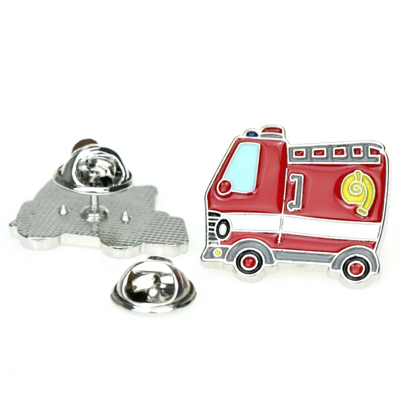 Креативная эмалированная брошь на велосипед электромобиль автомобиль планета