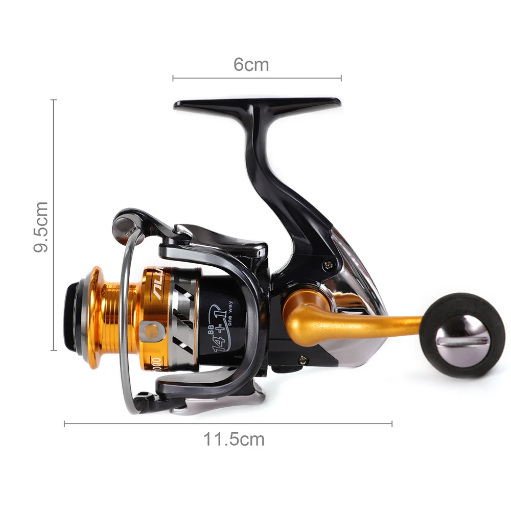 

STR10-70 Fishing Reel Spinning Saltwater Wheel Double Wire Cup Metal Folding Rocker Arm Interchangeable No Gap Zinc Alloy Gear