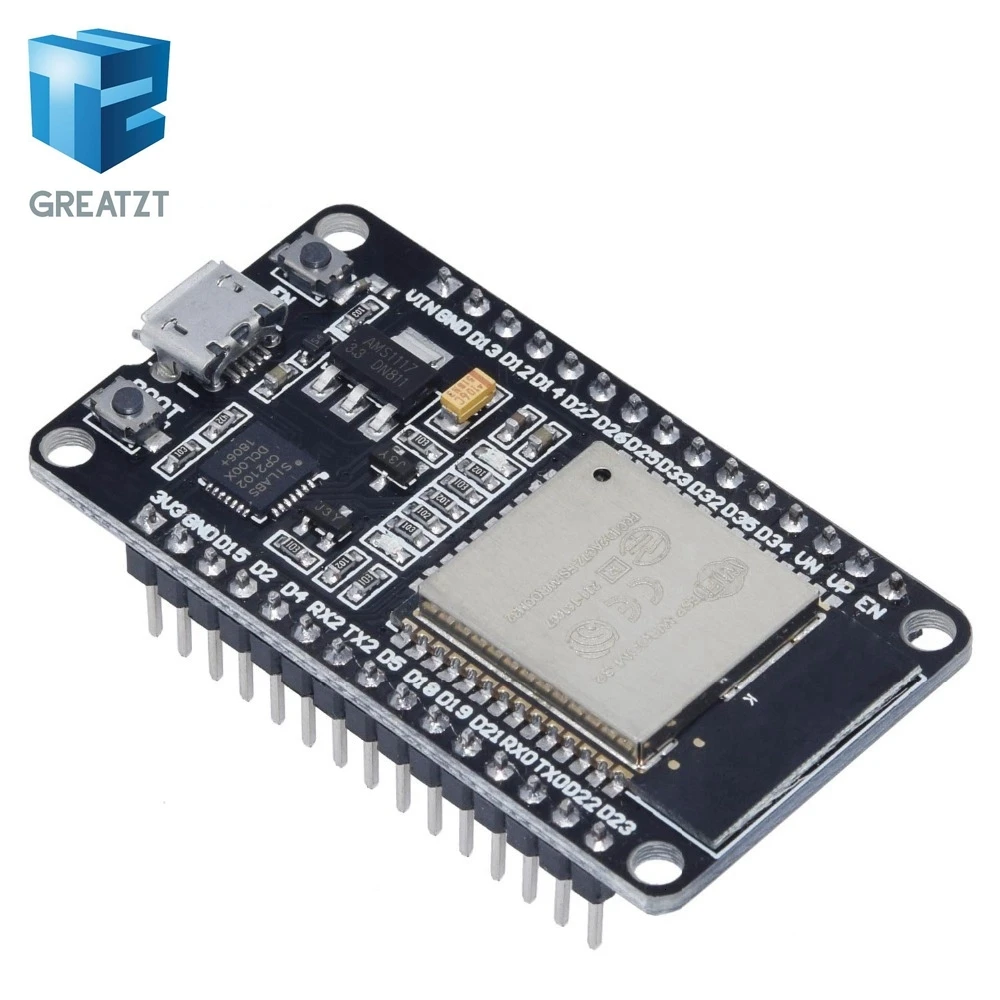 GREATZT ESP32 макетная плата WI-FI+ Bluetooth IoT умный дом ESP-WROOM-32 ESP-32 ESP-32S