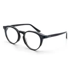 Солнцезащитные очки мужские и женские, многоугольная круглая ацетатная оправа