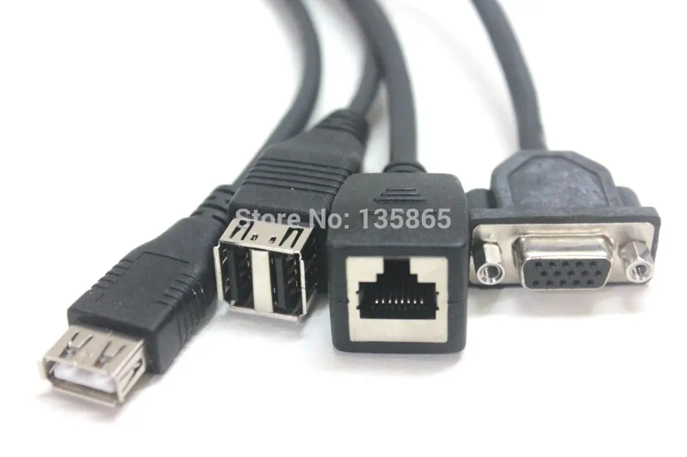 Оригинальный Многофункциональный кабель высокой плотности VGA порт USB для Huawei E6000