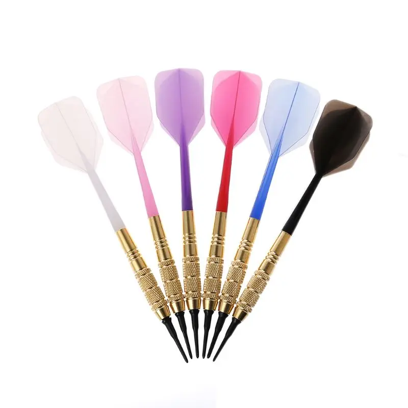 

3 шт. 18 г Электронная Мягкая Дротика s Профессиональная Дротика полет 2BA винт нейлоновый мягкий наконечник