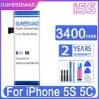 Запасная батарея GUKEEDIANZI i5S 3400 мАч для Apple iPhone 5S 5C iPhone5S iPhone5C