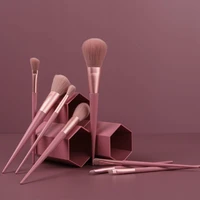 make up tool beauty makeup brush set 8 pu bag brush bucket full set combination makeup brush