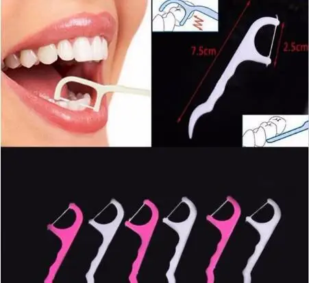 30 шт. зубная нить межзубная щетка зубочистки для ухода за полостью рта