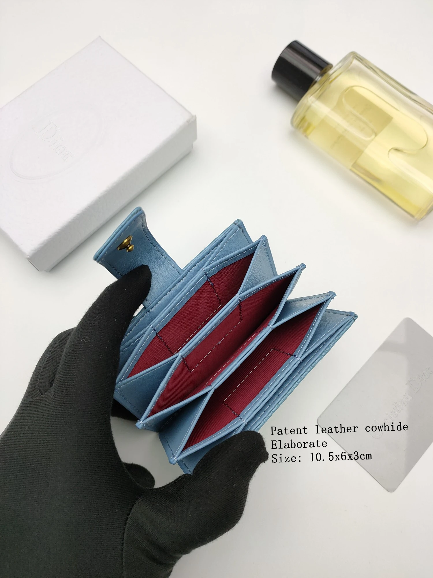 

Ladies luxury brand wallet card holder designer 26 color leather credit card holder wholesale and retail business card holder