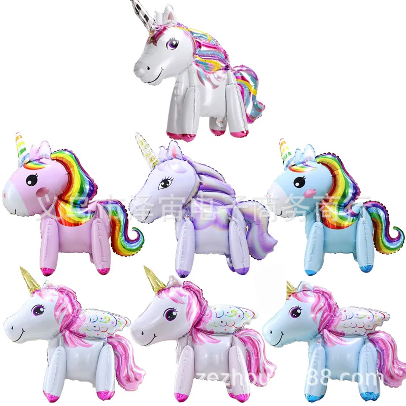 Крест граница для 4D сборки Единорог надувной Спайдермен лошадь Радуга воздушный