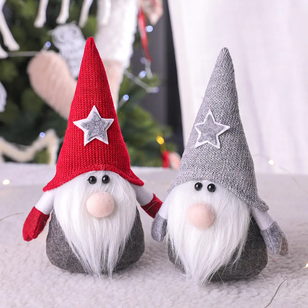 

Santa Rudolph Doll Cloth Birthday Present For Home Christmas Holiday Decoration home Christmas Tree navidad Droshipping 2020