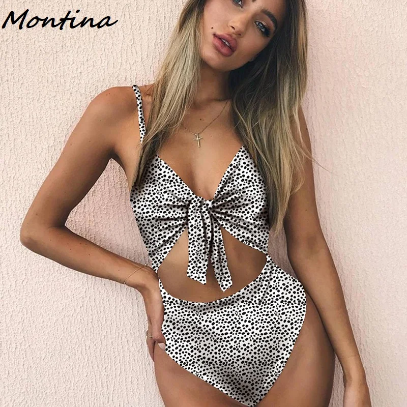 Купальник женский цельный со змеиным леопардовым принтом 2019|Комбинезоны| |