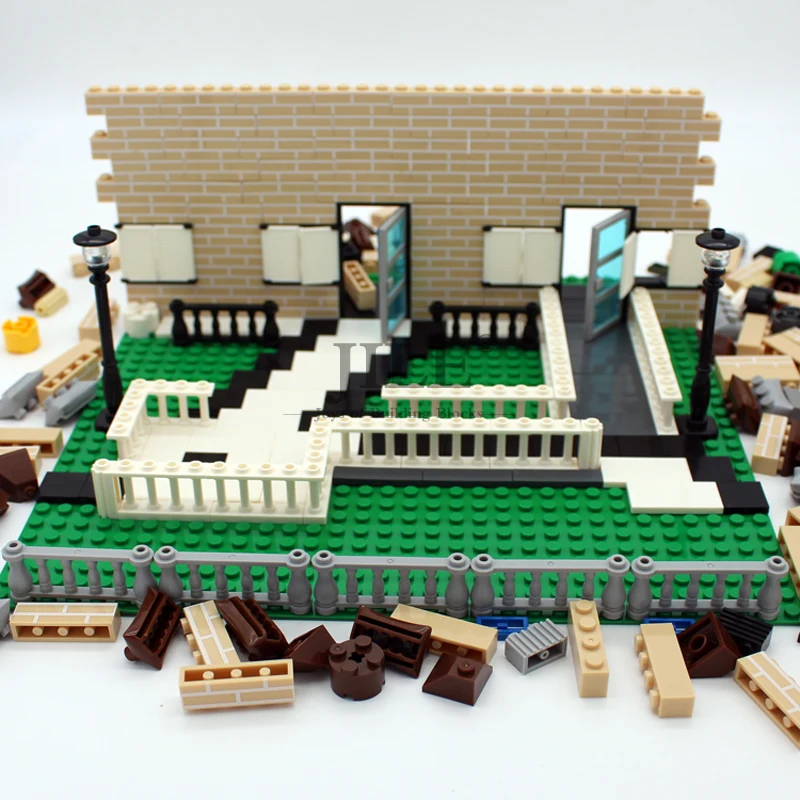 Конструктор Город сделай сам декоративный креативный дом комплект деталей