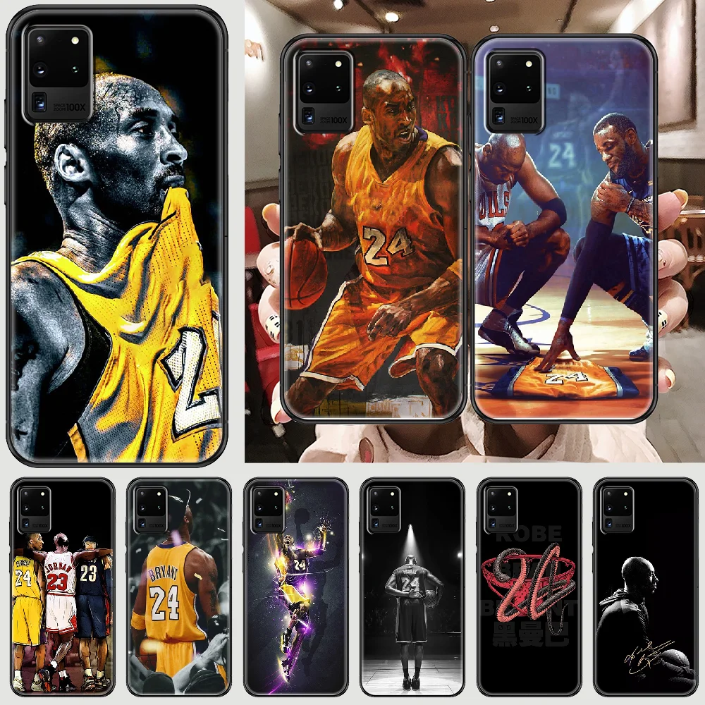 Свитер с баскетболистом Коби Брайантом 24 чехол для телефона Samsung Galaxy Note 4 8 9 10 20 S8 S9
