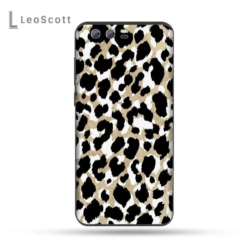 

Leopard sexy Phone Case For Huawei Honor view 7a5.45inch 7c5.7inch 8x 8a 8c 9 9x 10 20 10i 20i lite pro