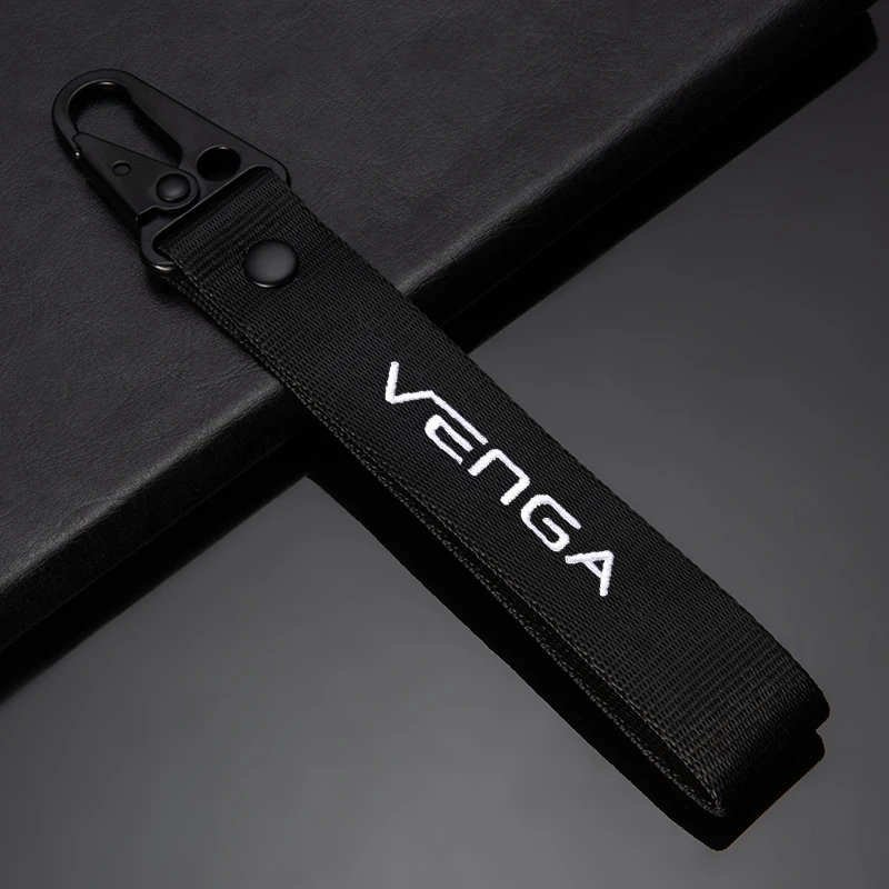 Новейший дизайн нейлоновый автомобильный брелок для kia venga|Наклейки на