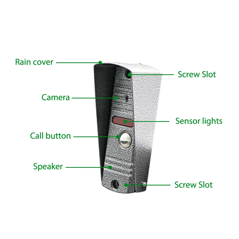 Видеодомофон Dragonsview с замком видеодомофон дверным звонком проводной доступ