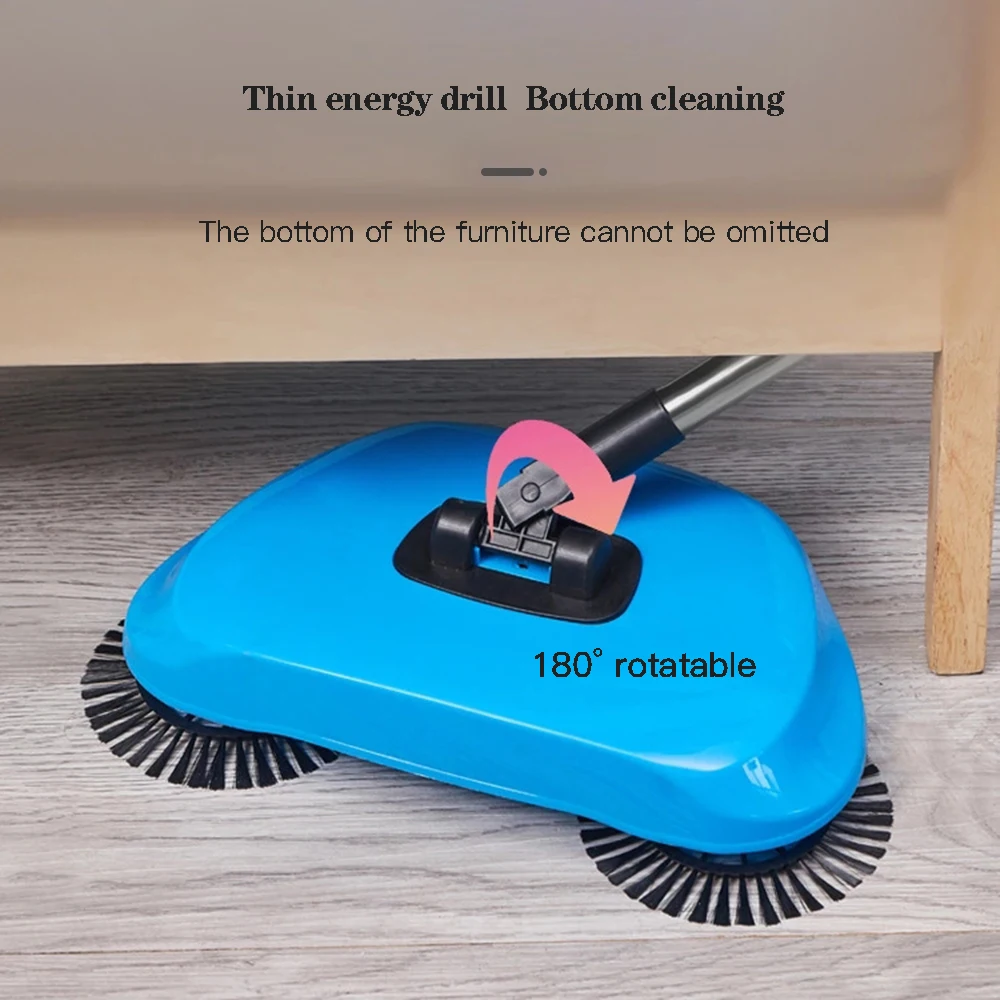 Волшебная метла Нержавеющая сталь уборочная машина ручная ручка совка бытовой