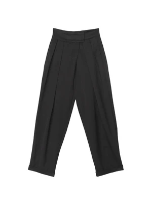 Женские черные брюки тонкие и модные. Новые женские повседневные больших