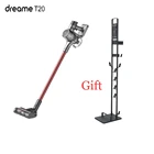 Ручной беспроводной пылесос Dreame T20, 25 кПа, интеллектуальная щетка для всех поверхностей, все в одном, пылесборник, напольный ковровый аспиратор