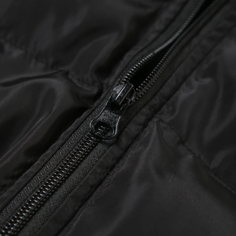 

Girlchic Jackets Drawstring Solid Waisted Casual Black Bubble Coats Zipper Fly Sleeveless Turn-down Collar Women Bomber Jacket
