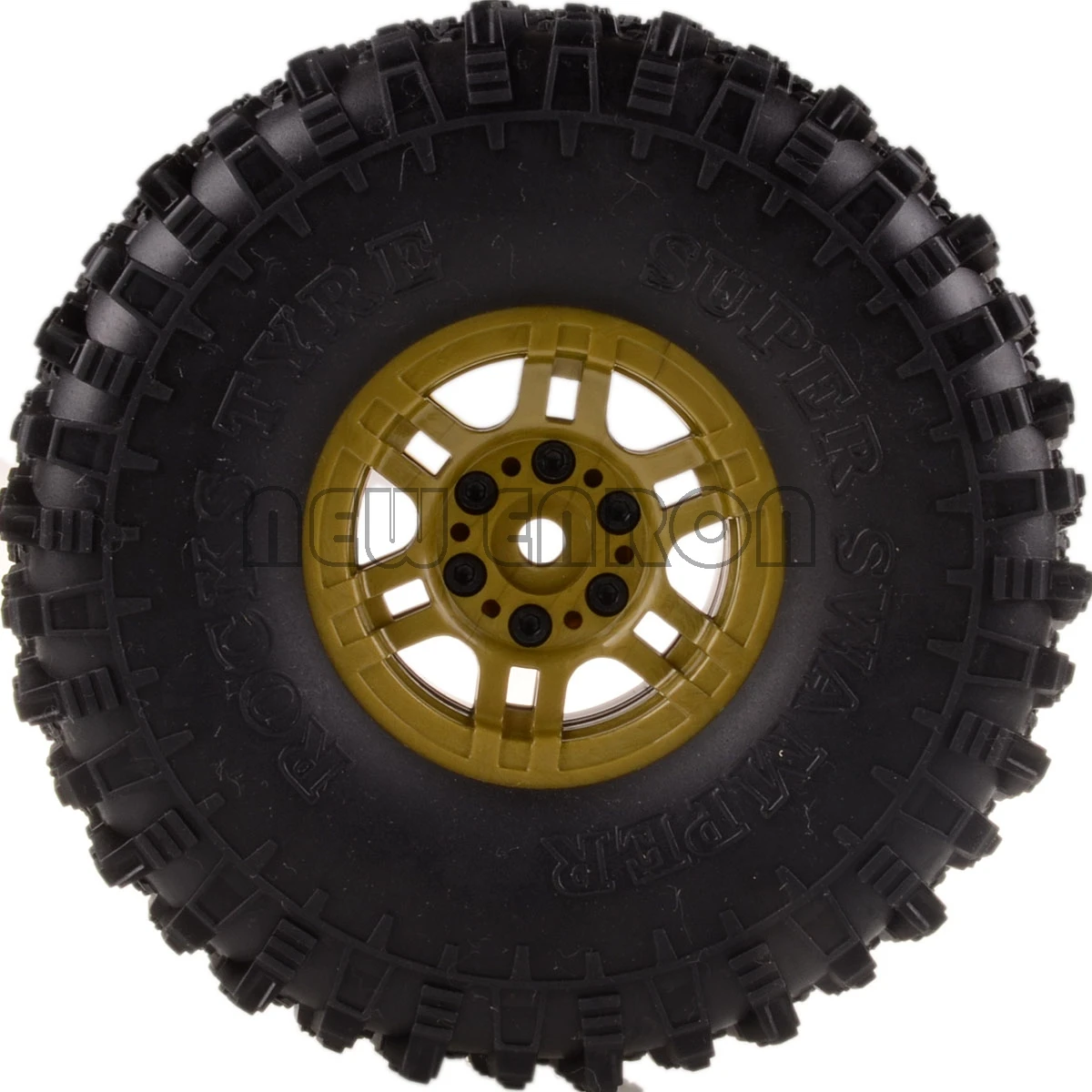 Новинка ENRON 1 шт. 9 дюйма ступица обода колеса и 120 мм супер шины Swamper для Rock Crawler RC 1:10