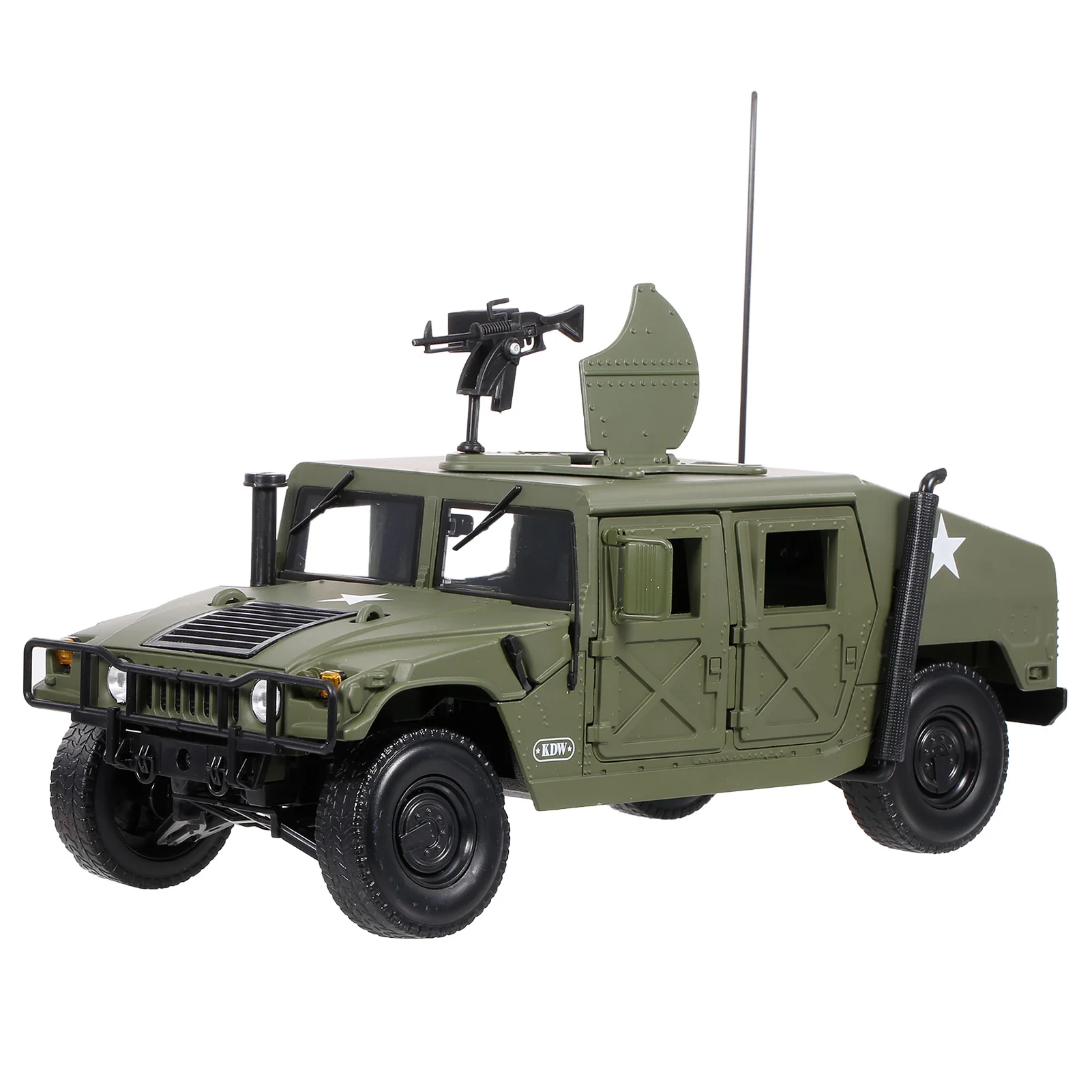 Новый KDW 1/18 масштабная модель автомобиля металла Военная Униформа