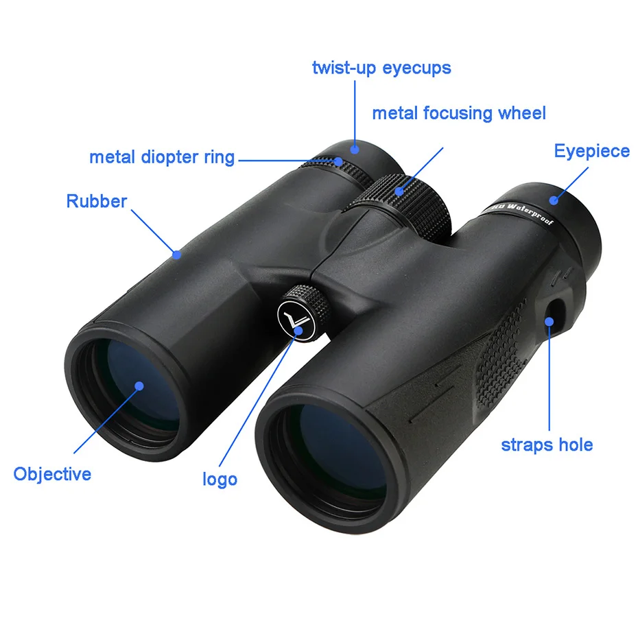 SVBONY 8x42 бинокль BAK4 призма SV47 HD телескоп водонепроницаемый Оптическое стекло высокая мощная для походов кемпинга охоты F9340B