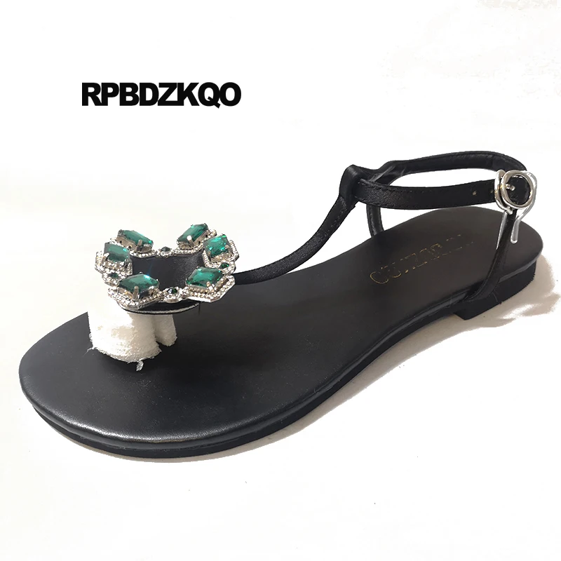 горный хрусталь дизайнерские сандалии женщины люкс 2017 драгоценный камень