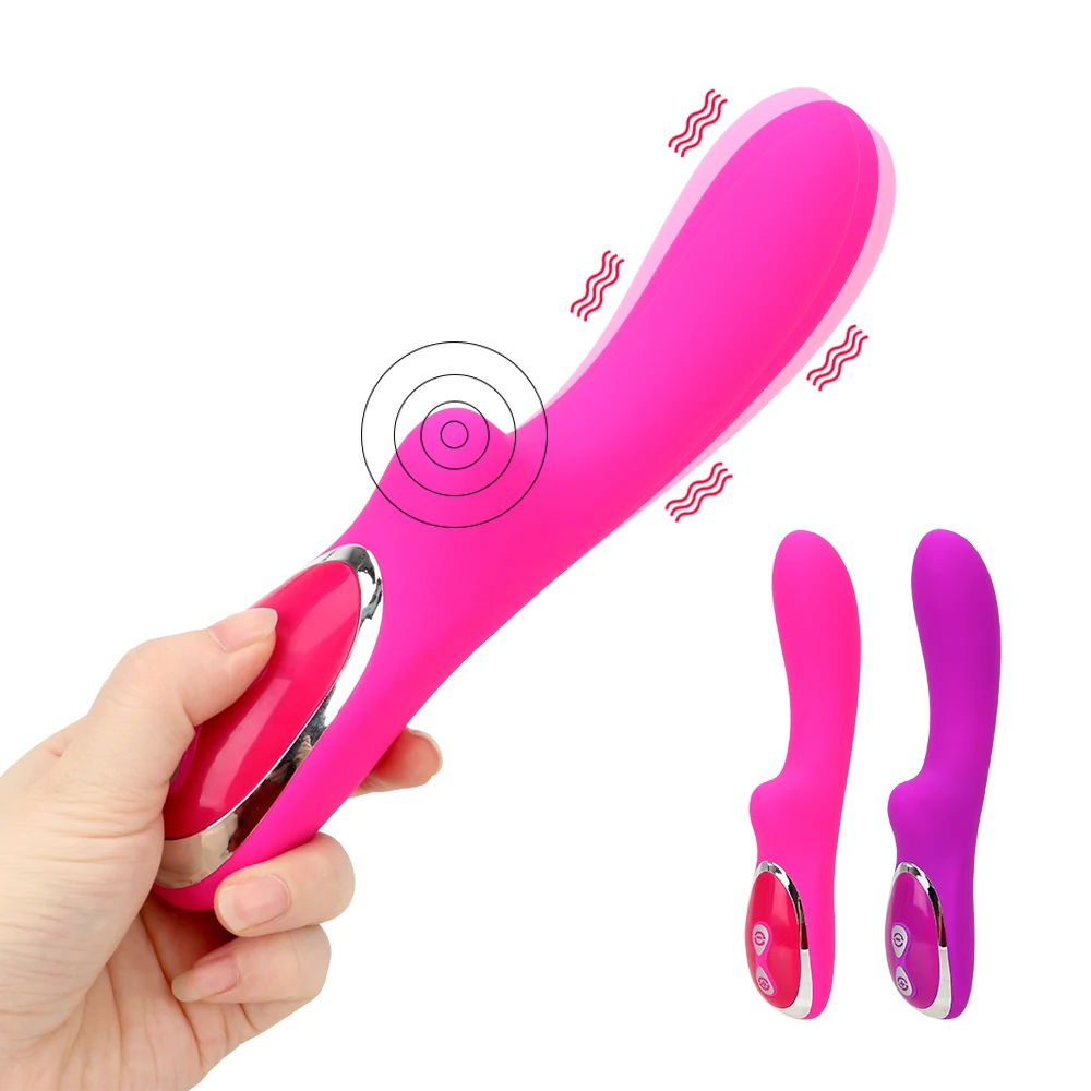 

IKOKY Clitoris Stimulator Magnetic Charging AV Vibrators Vibrator 10 Frequency Vibrating Dildo Wand Massager G-Spot Waterproof