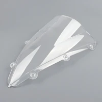 motorcycle clear double bubble windscreen windshield screen abs shield fit for yamaha yzf r1 yzf r1 2004 2005 2006