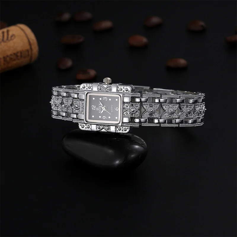 

Luxury Brand Watch Fashion Silver Bracelet Quartz Watch Women Dress Watches Ladies Watch Lady Hour Clock Relogio Feminino
