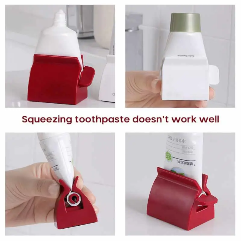 

Squeeze Toothpaste Toothpaste Squeezer Creative Simple Toothpaste Manual Lazy Toothpaste Tube Squeezer Press For Bathroom