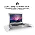 Алюминиевая Подставка для монитора с беспроводной зарядкой и 4 USB-портами