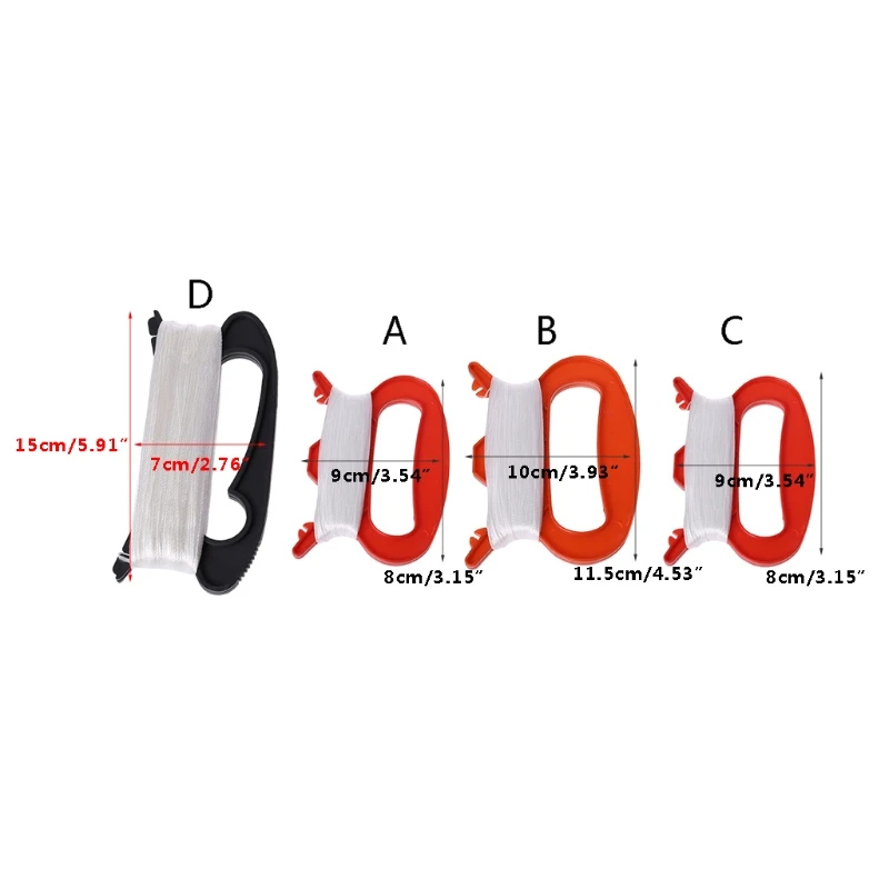 

New D Shape Kite Reel Winder Line Outdoor Single Line Kites String Kite Line