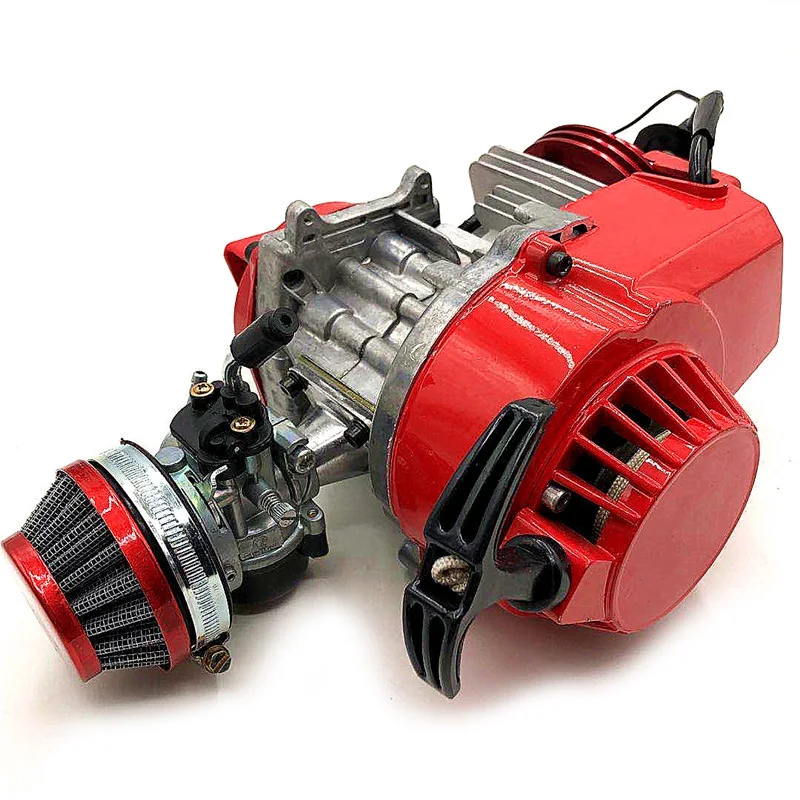 49CC высокопроизводительный Двигатель 2 тактный алюминиевый Потяните старт для