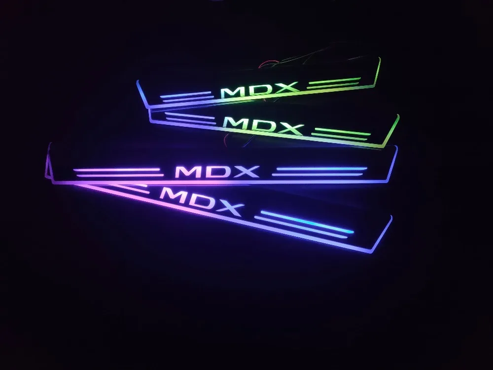 

Бесплатная Экспресс доставка, светодиодные декоративные планки для порога двери, планки для acura mdx