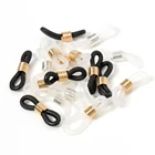 Силиконовое резиновое кольцо для очков 50 шт., нескользящий фиксатор для солнцезащитных очков, аксессуары сделай сам, ремешок, петля, шнур, держатель, соединитель