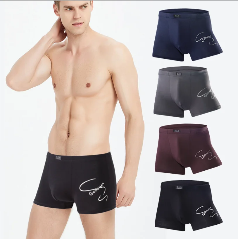 

2021 Mens Boxer Shorts Men's Boxers Panties Man’s Underwear Men Underpants Calecon Homme Cotton Boxershorts Sexy Breathability